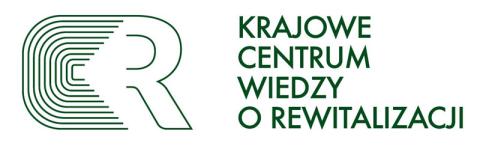 Krajowe Centrum Wiedzy O Rewitalizacji - Logo